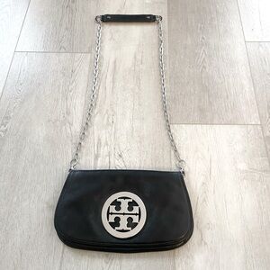 Tory Burch | Black Leather Crossbody Bag